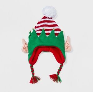 Kids Elf Hat - Green One Size